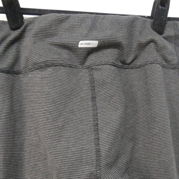 ATHLETIC WORKS - Dri More | small | Black and Grey Striped High Waist Leggings - Picture 11 of 16